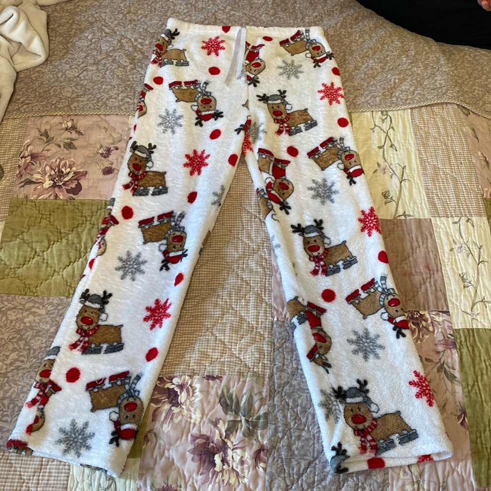 Reindeer Christmas Pajamas Pants